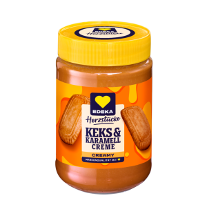 EDEKA Herzstücke Keks&Karamell Creme Creamy 400g