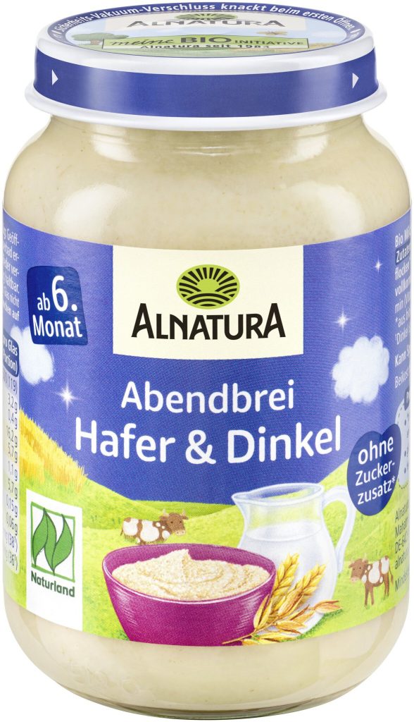 Bio Alnatura Abendbrei Hafer-Dinkel 190g