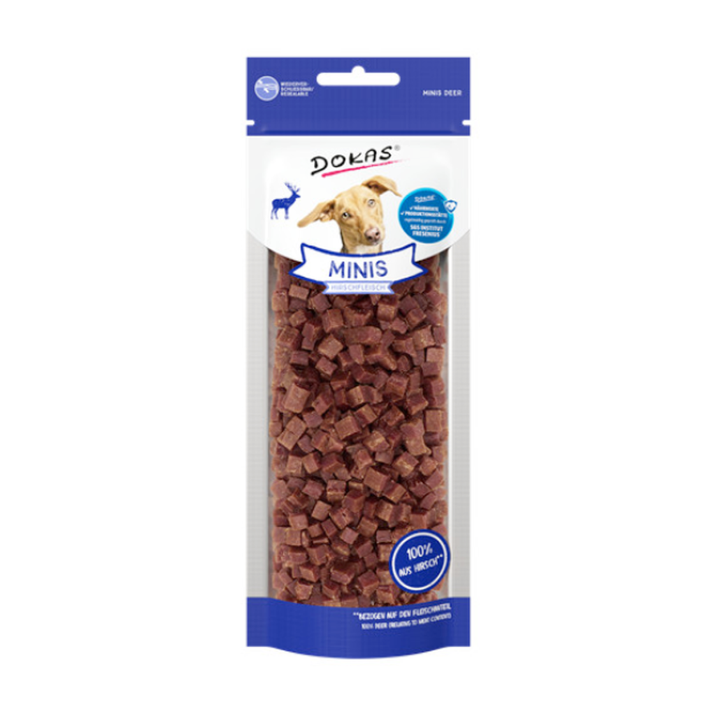 Dokas Minis Hirschfleisch 60g
