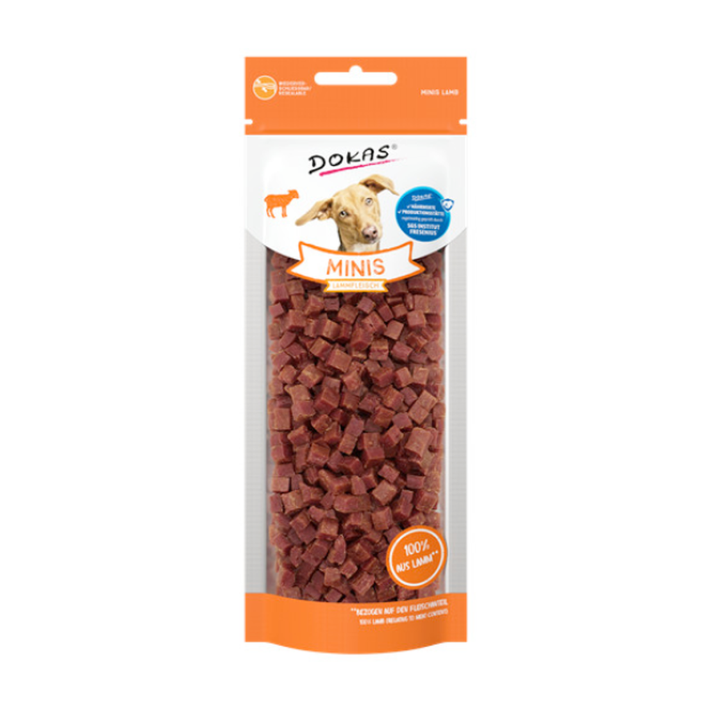 Dokas Minis Lammfleisch 70g