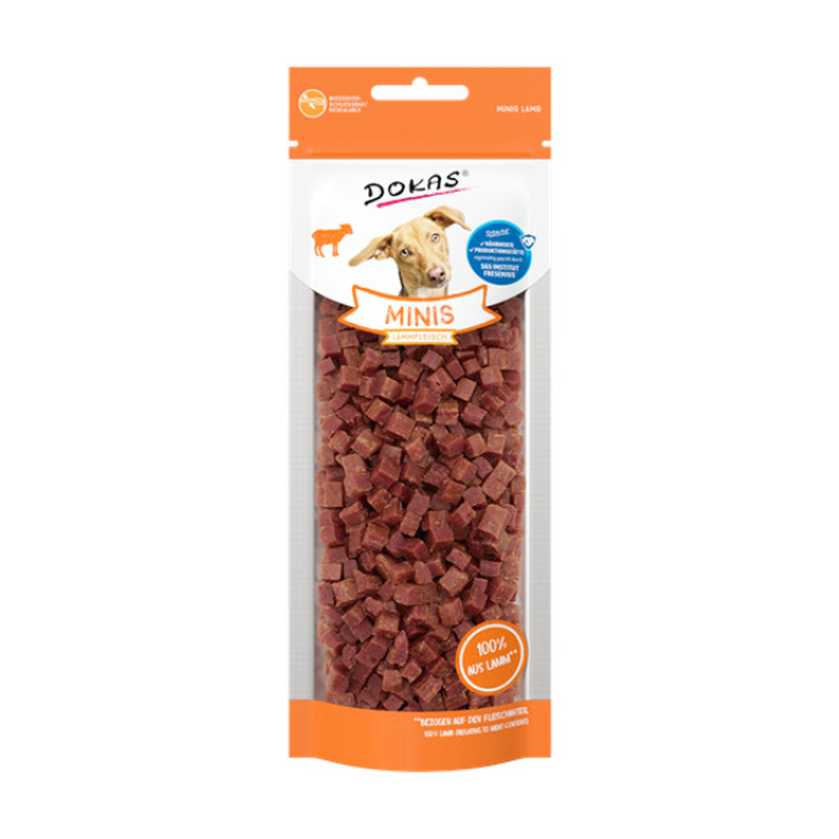 Dokas Minis Lammfleisch 70g