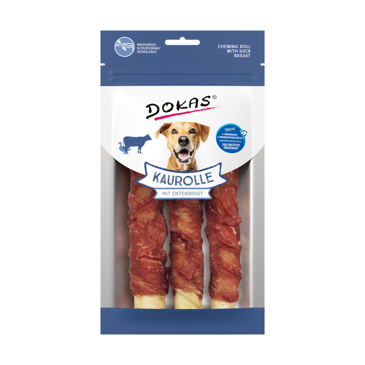 Dokas Kaurolle mit Entenbrust Medium 150g