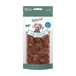 Dokas Mini Steaks Rindfleisch 50g