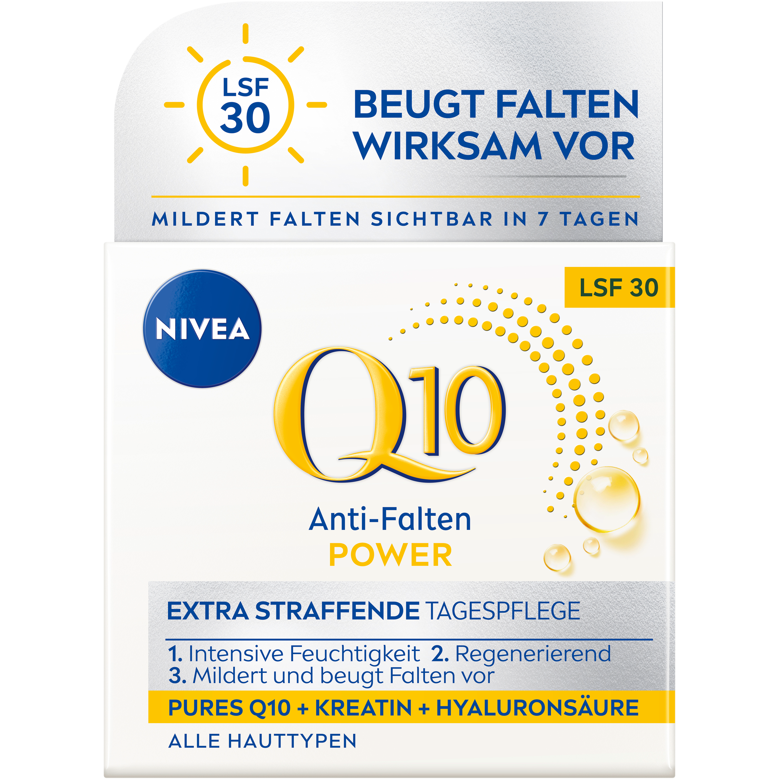 Nivea Q10 Anti-Falten Power Straffende Tagespflege LSF30 50ml