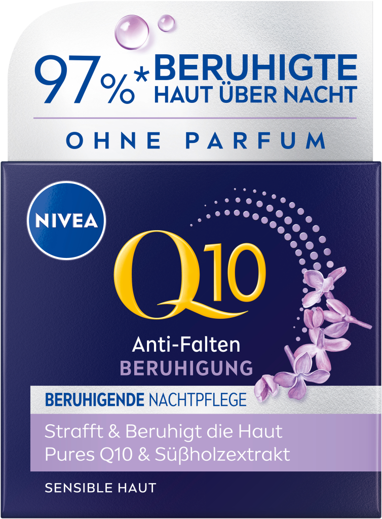 Nieva Q10 Anti-Falten Beruhigende Nachtpflege Sensible Haut 50ml