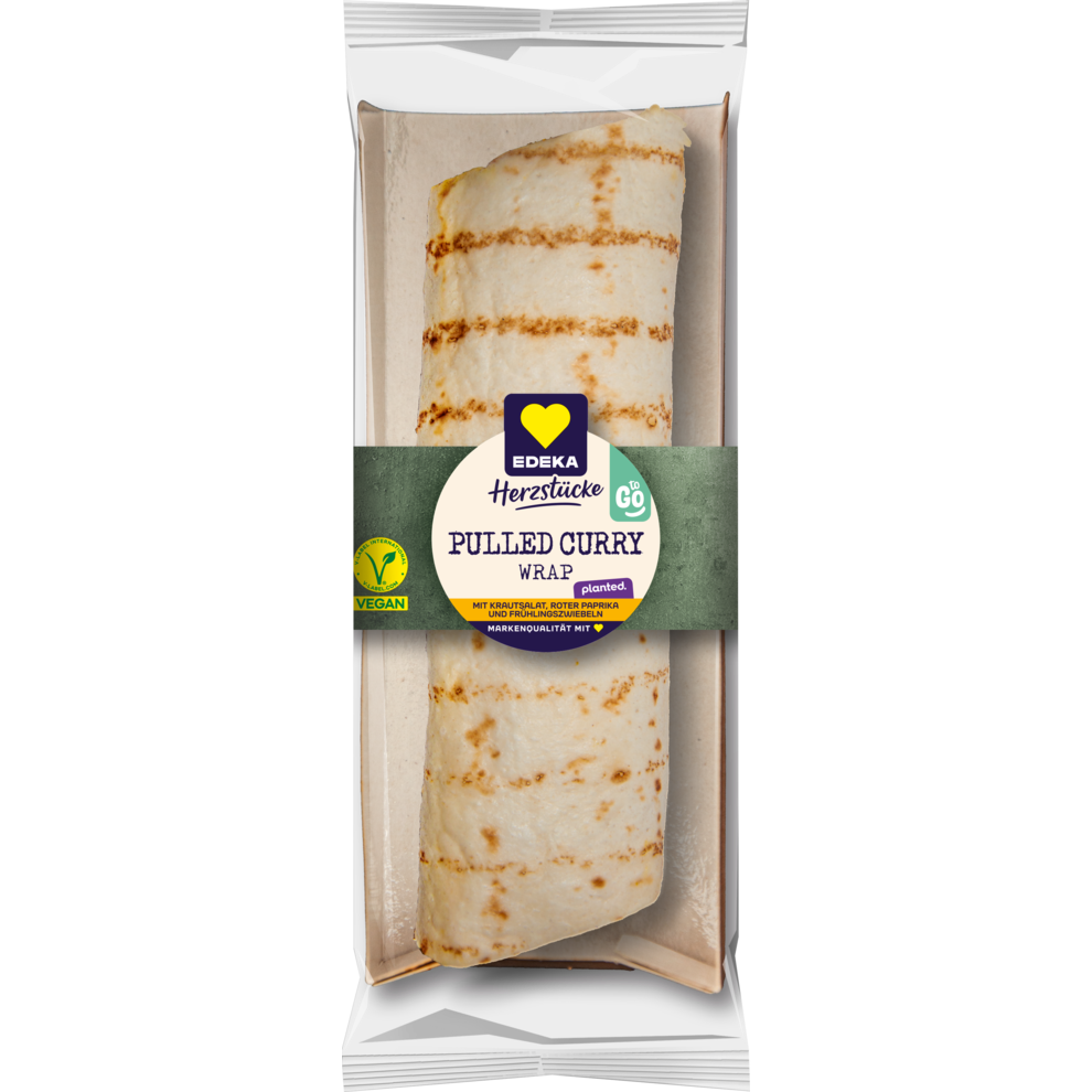 EDEKA Herzstücke Wrap Planted Curry 220g
