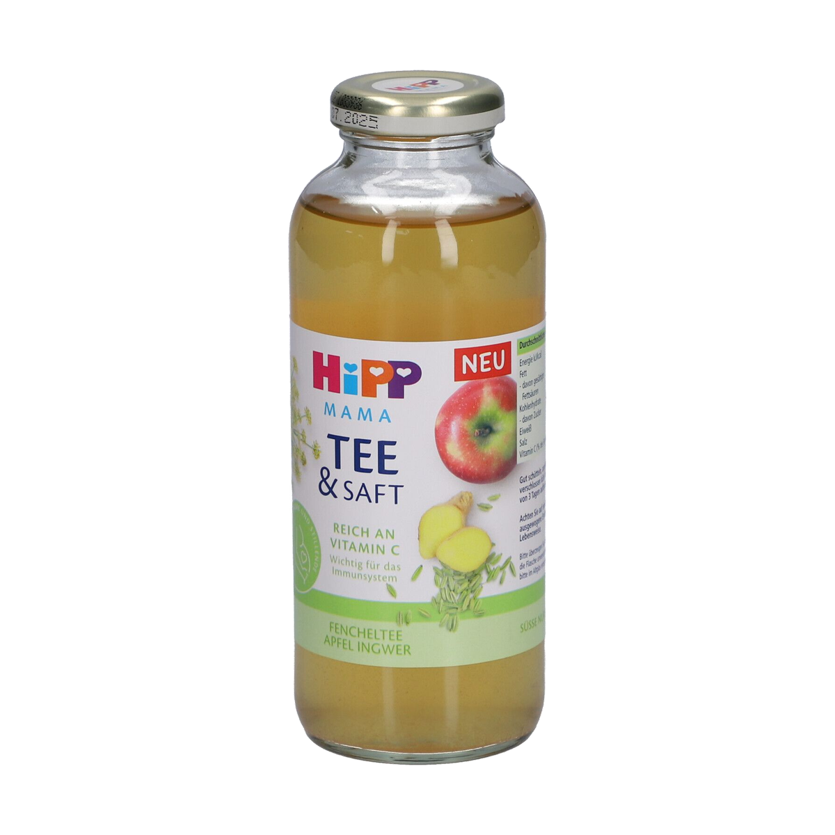 Hipp Mama Fenchel mit Apfel Ingwer 0,33l