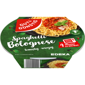GUT&GÜNSTIG Спагетти болоньезе говядина 350g