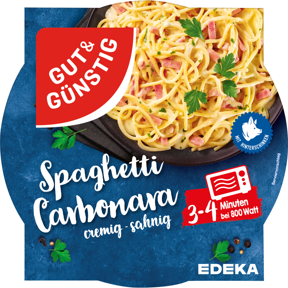 GUT&GÜNSTIG Spaghetti Carbonara 350g