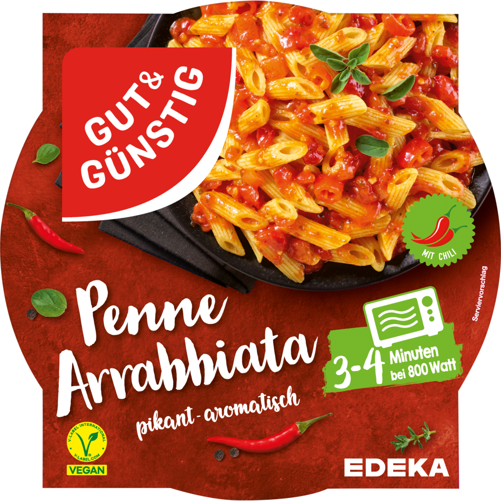 GUT&GÜNSTIG Penne Arrabiata 350g