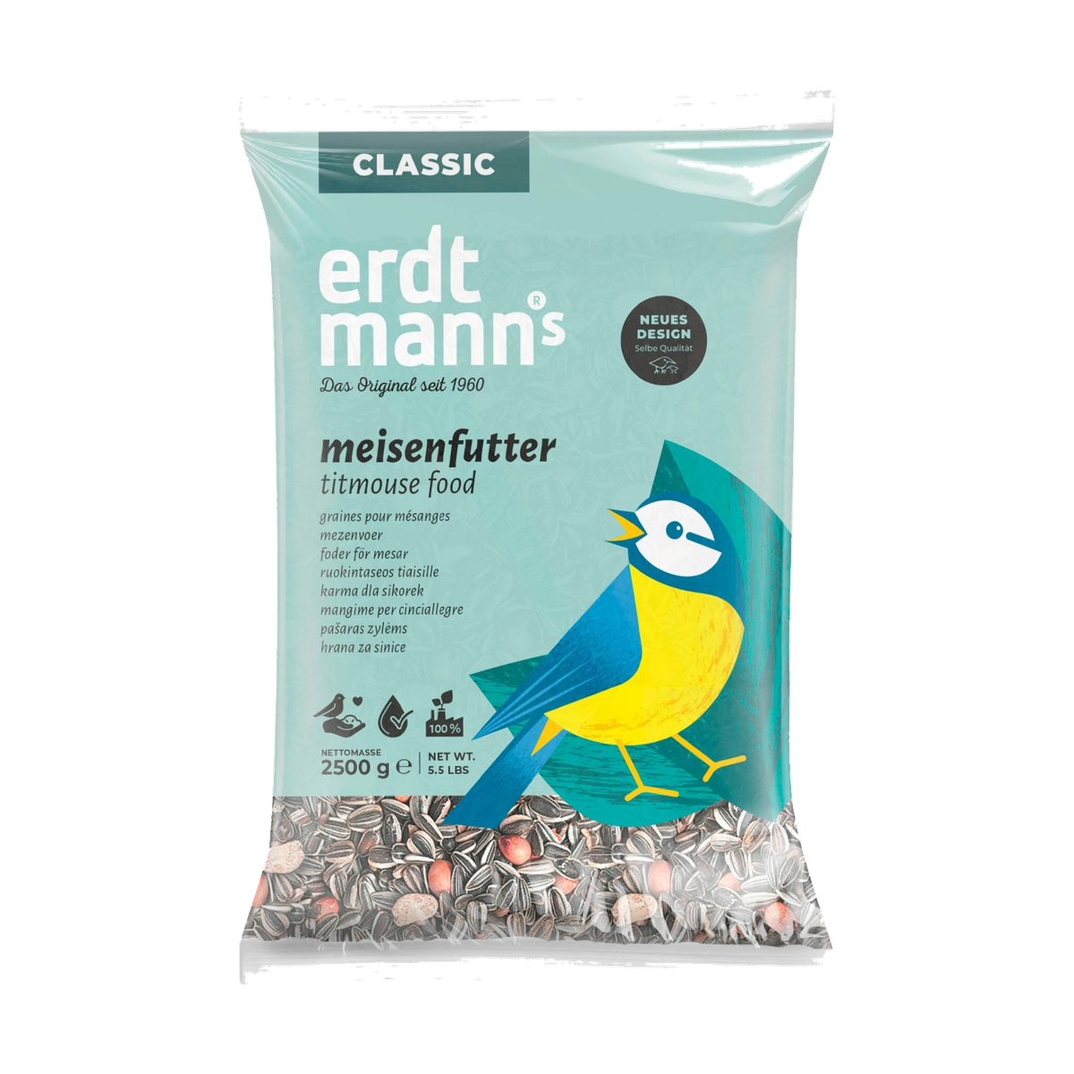 Erdtmanns Meisenfutter 2,5kg