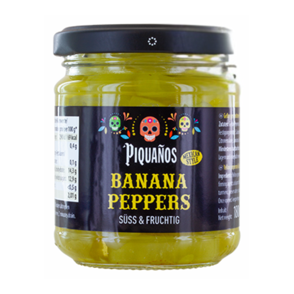 Piquanos Bananapeppers 180g