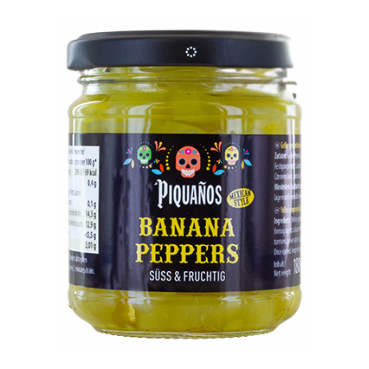 Piquanos Bananapeppers 180g