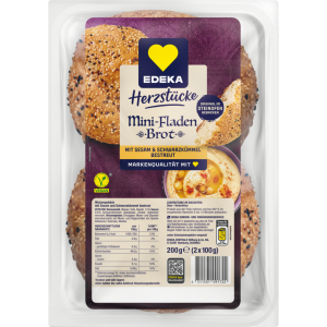 EDEKA Herzstücke Mini Fladenbrote 2x100g