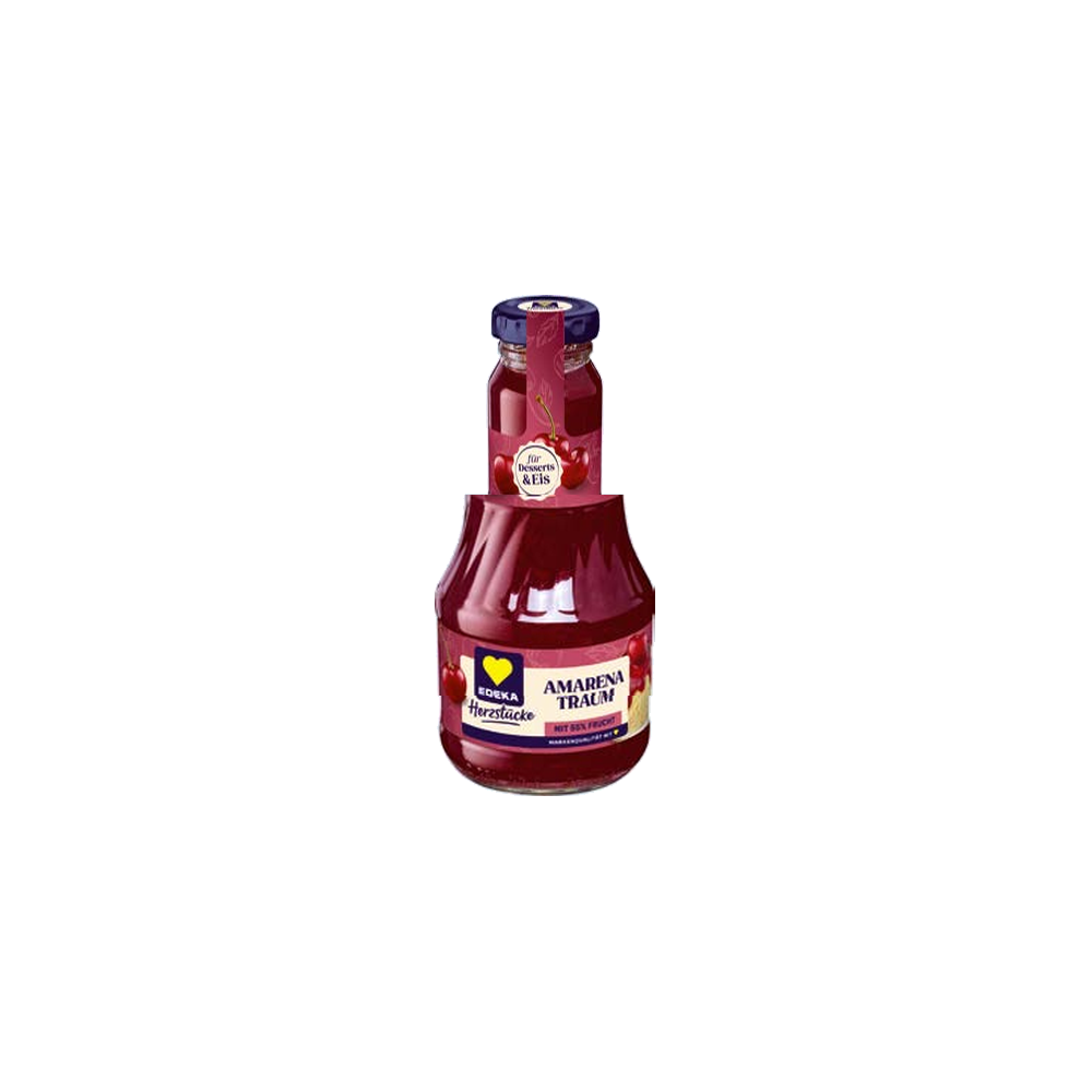 EDEKA Herzstücke Dessertsauce Amarena-Kirsch 250ml