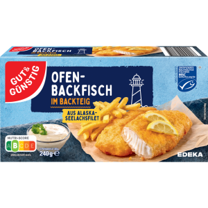 MSC GUT&GÜNSTIG Ofenbackfisch 240g