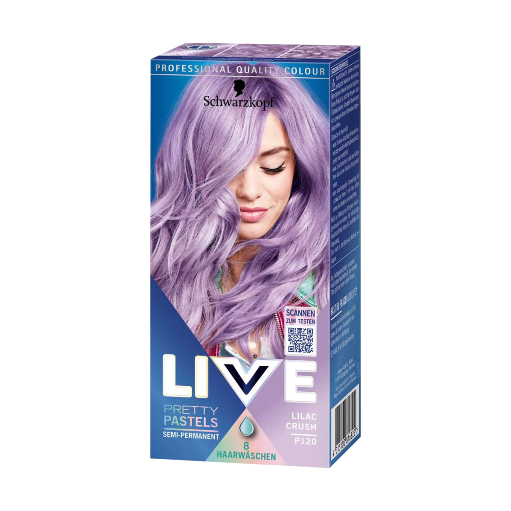 Live Pretty Pastels Haarfarbe Lilac Crush P120