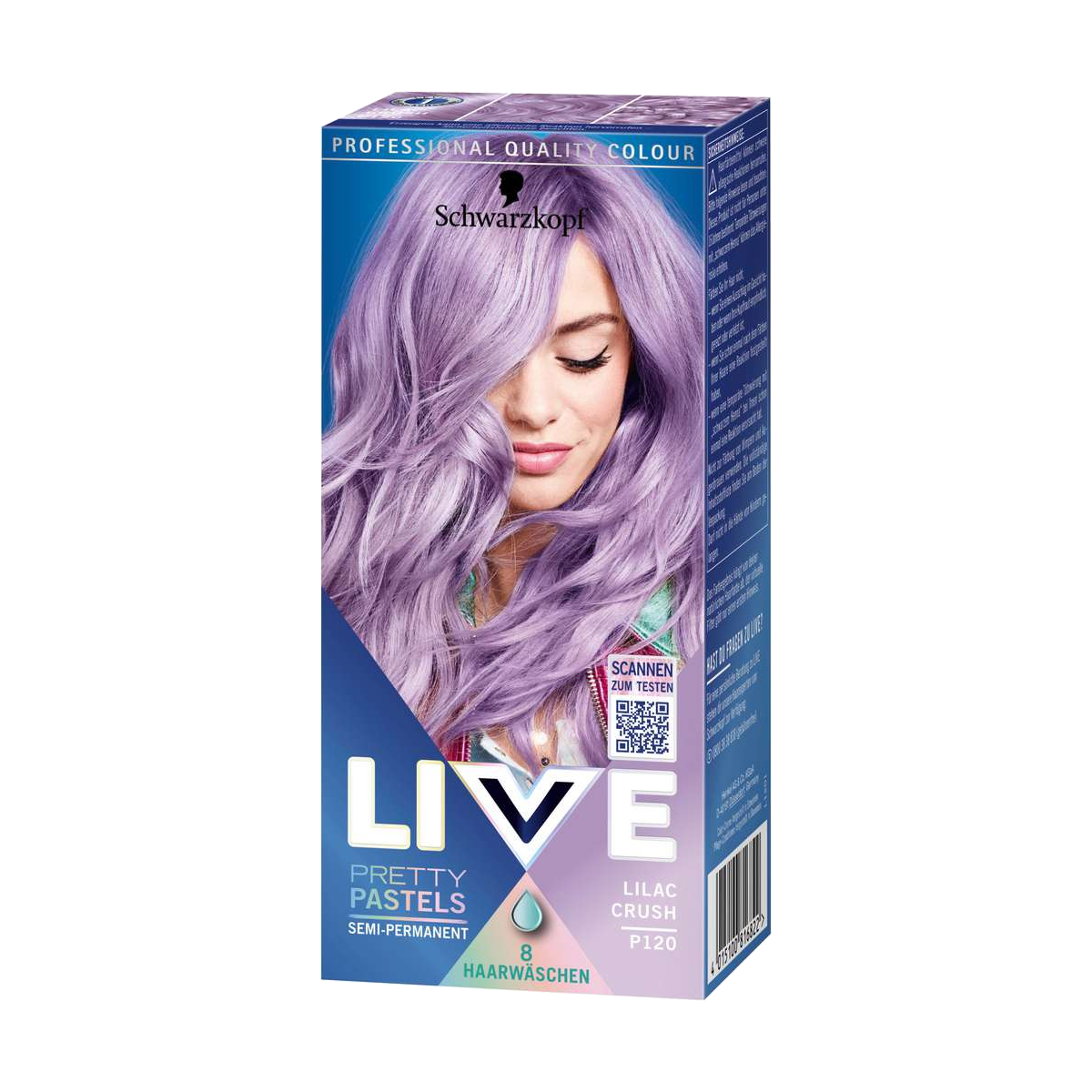 Live Pretty Pastels Haarfarbe Lilac Crush P120