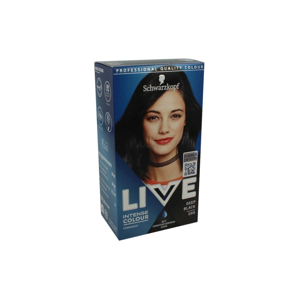 Live Intense Colour Haarfarbe Deep Black 099