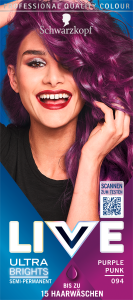 Live Ultra Brights Haarfarbe Purple Punk 094