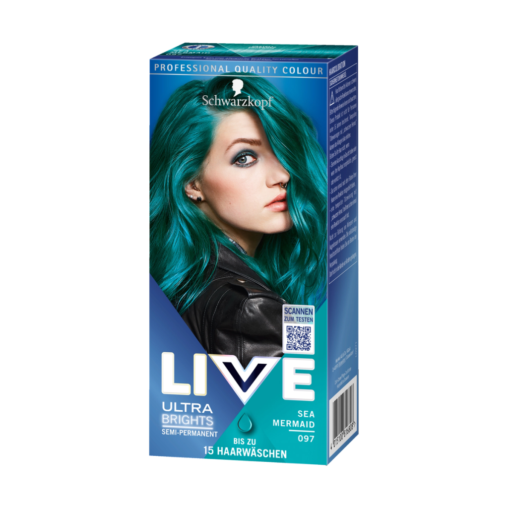 Live Ultra Brights Haarfarbe Sea Mermaid 097