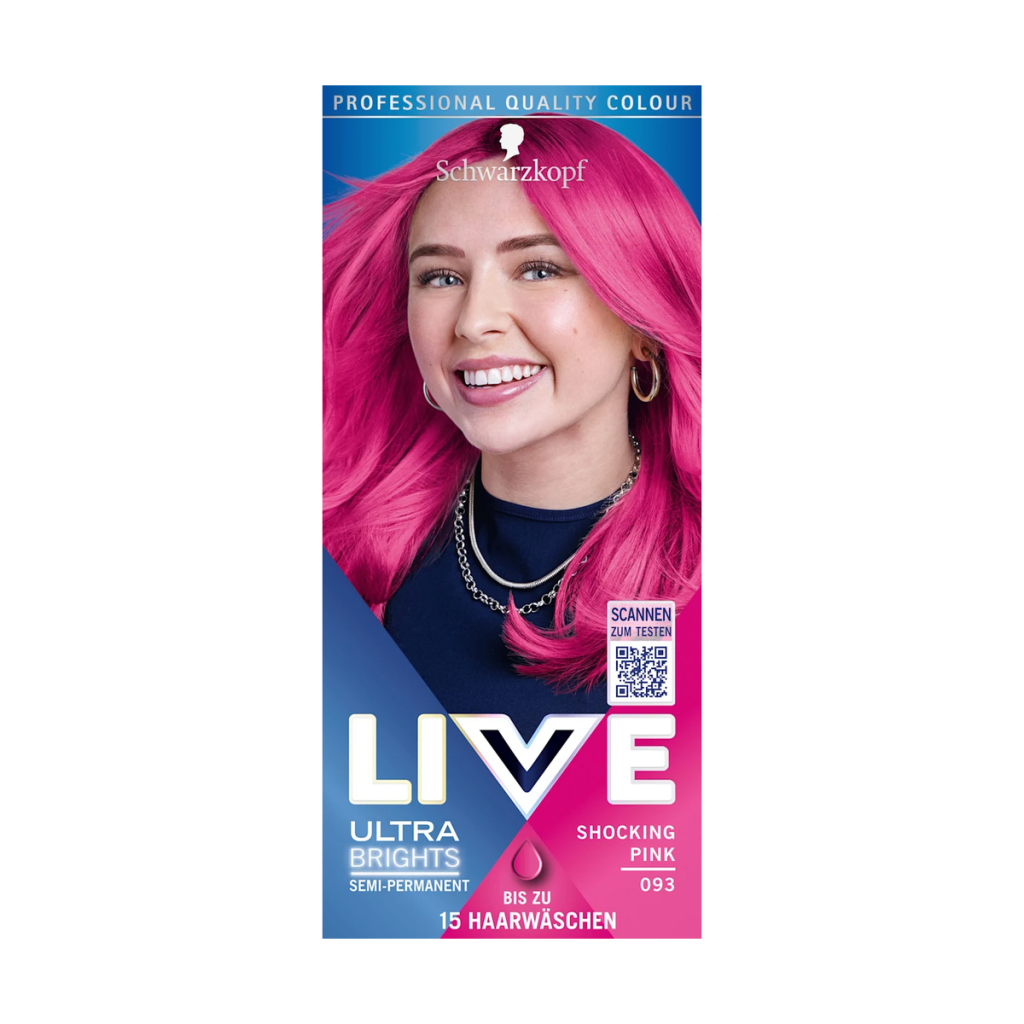 Live Ultra Brights Haarfarbe Shocking Pink 093