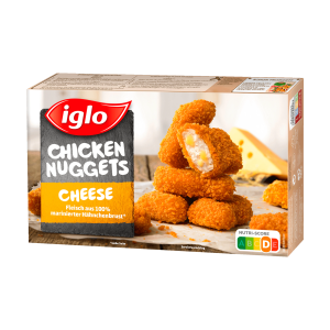 Iglo Курица наггетсы сыр 250g QS ITW