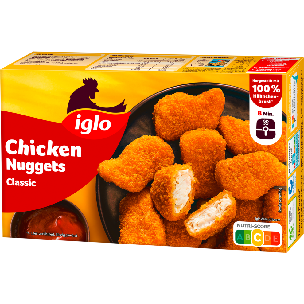 Iglo Курица наггетсы классический 250g QS ITW