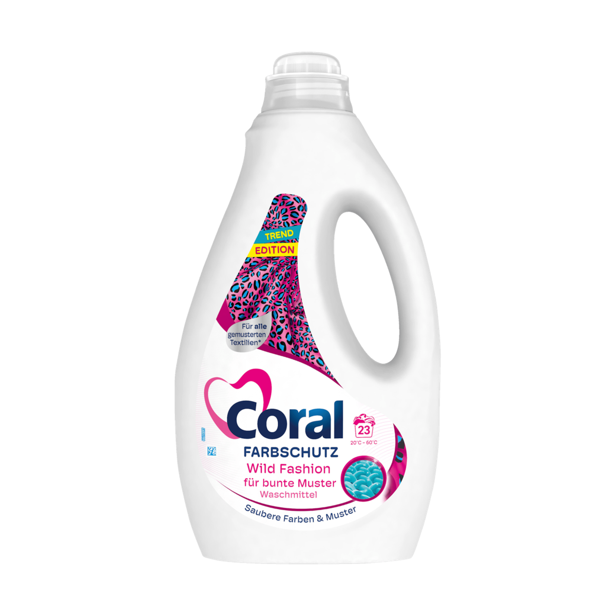Coral Flüssigwaschmittel Farbschutz für bunte Muster 23WL 1,15l