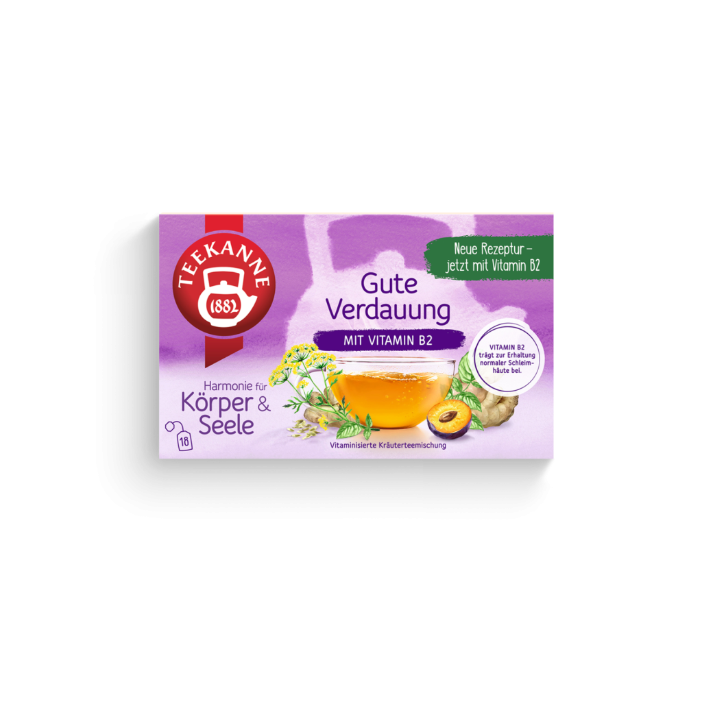 Teekanne Gute Verdauung + Vit.B 18ST 36g