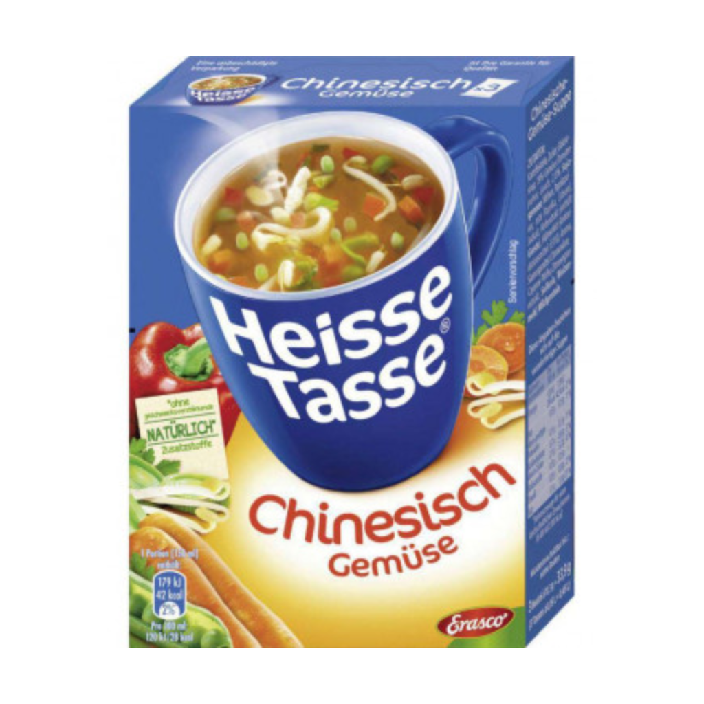 Heisse Tasse Chinesischer Art mit Gemüse für 600ml 46,8g
