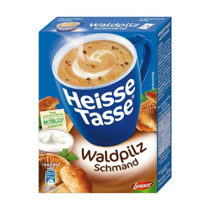 Heisse Tasse Waldpilz Creme für 600ml 65,6g