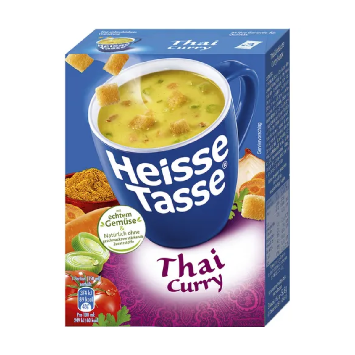 Heisse Tasse Thai Curry Style für 600ml 77,6g