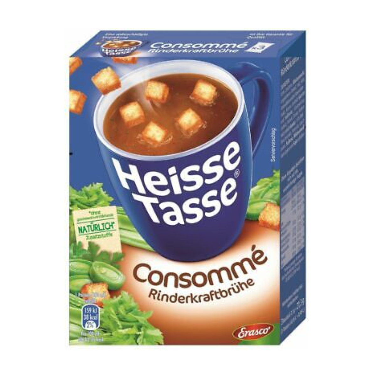 Heisse Tasse Consomme Rind für 600ml 30,8g