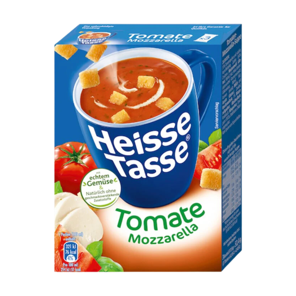 Heisse Tasse Tomate Mozzarella für 600ml 73,6g
