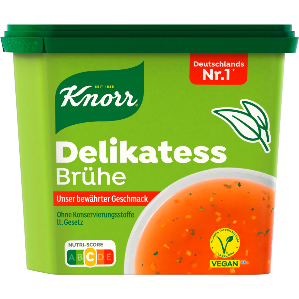 Knorr Bouillon Delikatess Brühe für 16l