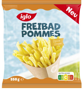 Iglo Freibad Pommes Dünne Dinger 550g