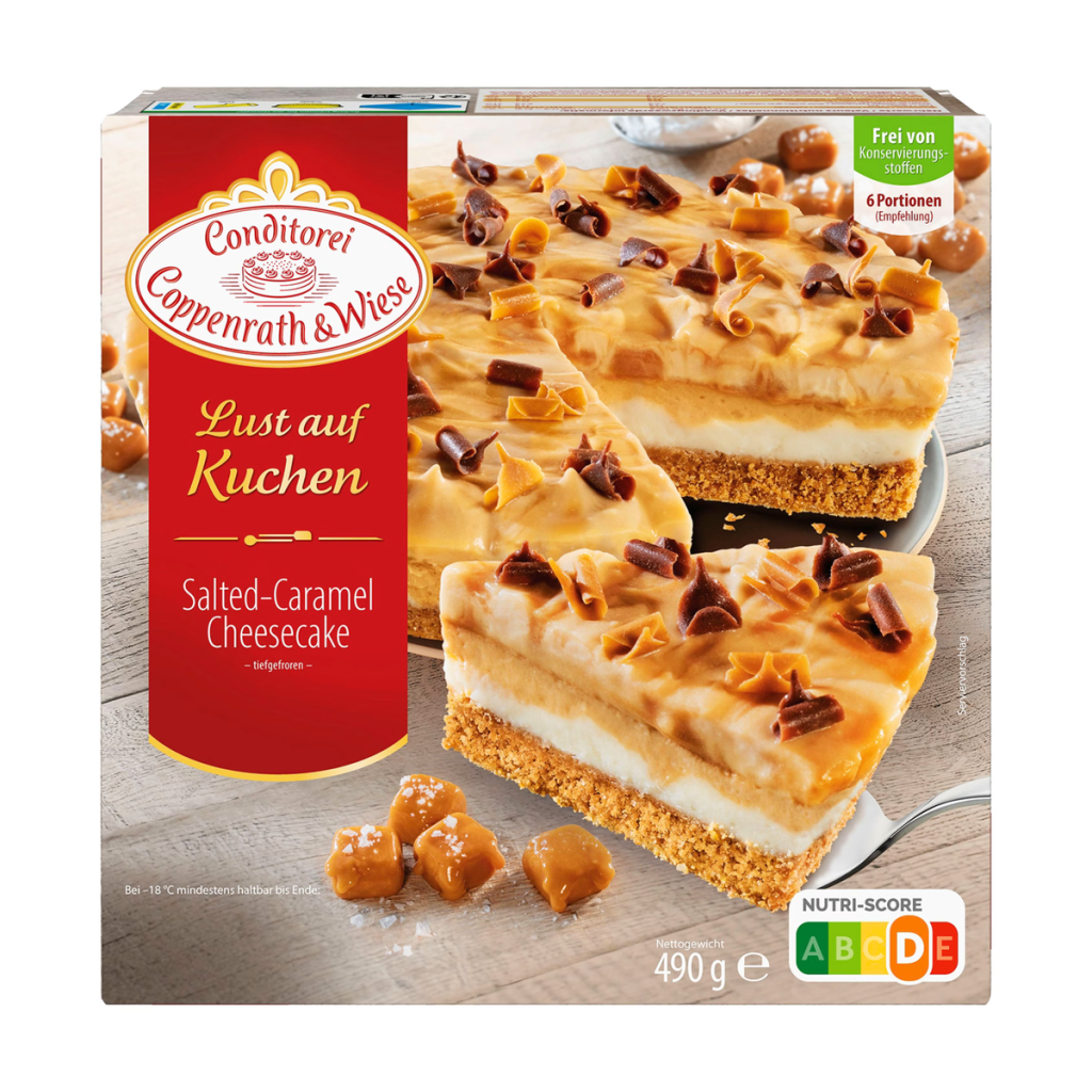 Coppenrath&Wiese Солёный карамель чизкейк 490g