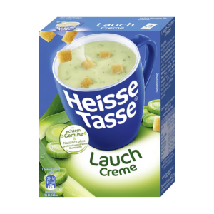 Heisse Tasse Lauch Creme für 600ml 74,4g