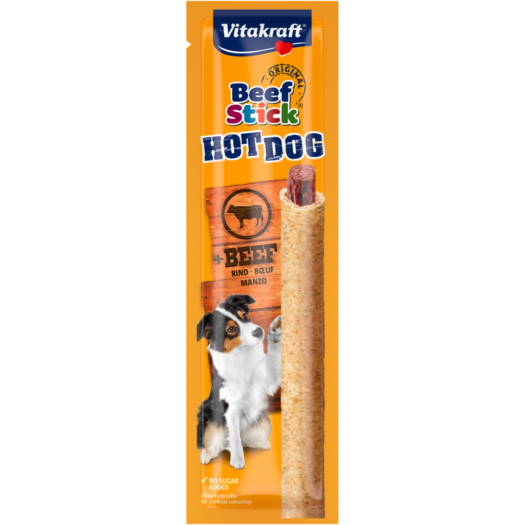 Vitakraft Beef-Stick Hot Dog für Hunde 30g