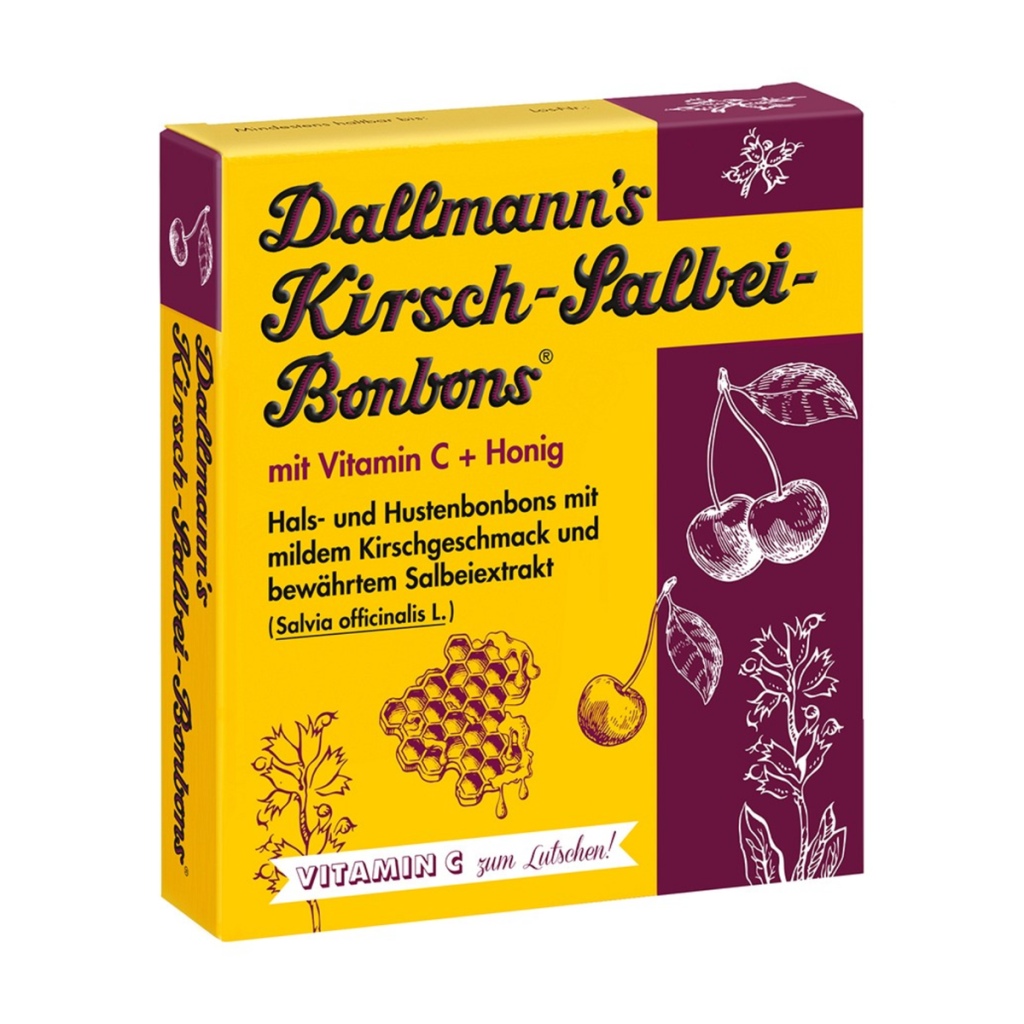 Dallmann's Kirsch-Salbei-Bonbon mit Honig 37g