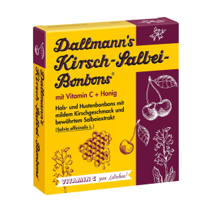 Dallmann's Kirsch-Salbei-Bonbon mit Honig 37g