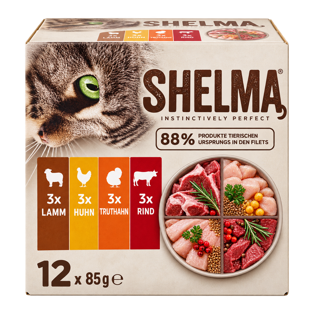 Shelma Мясо 12x85g