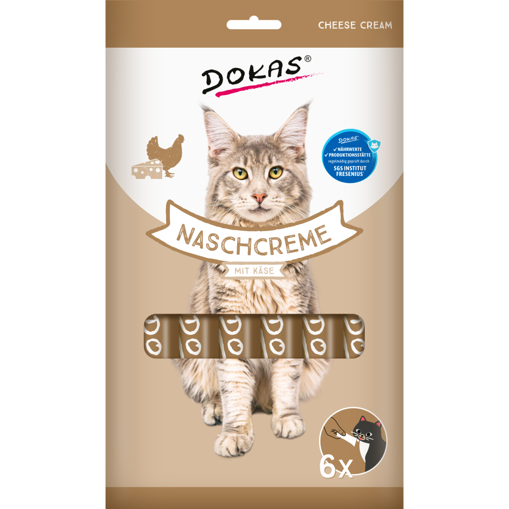 Dokas Nasch-Creme mit Käse 90g