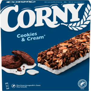 Corny Печенье & крем 6x23g