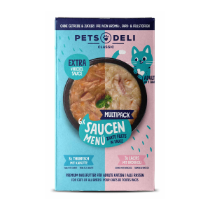 Pets Deli Multipack Lachs,Thunfisch 6ST 420g
