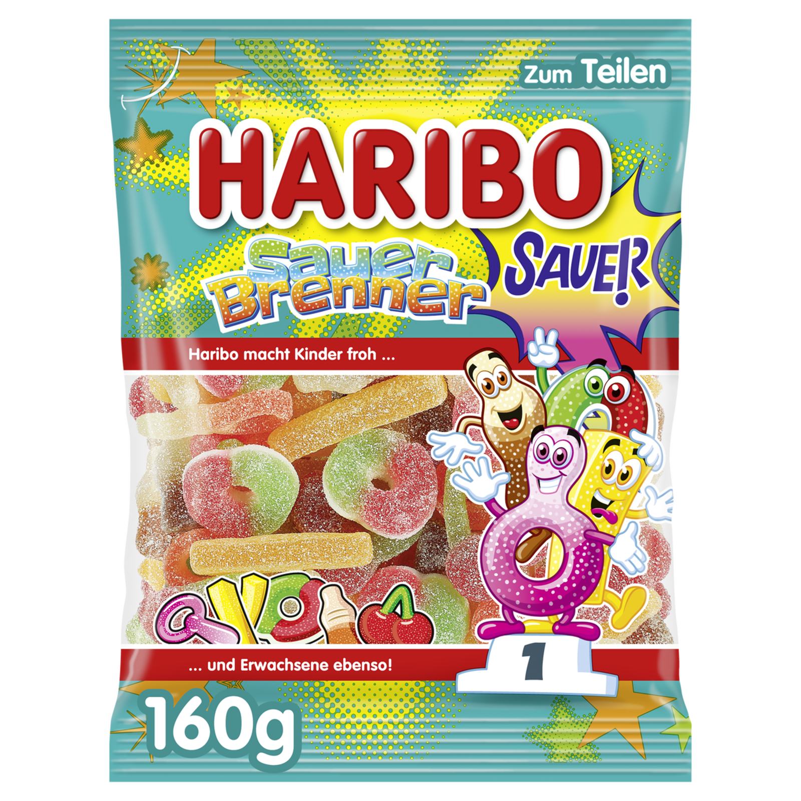 Haribo Sauerbrenner 160g