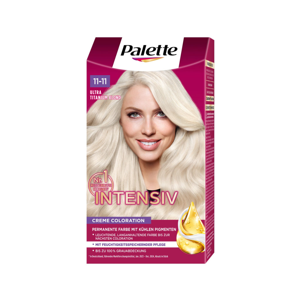 Palette Intensiv Creme Coloration Titanium Blond 11-11