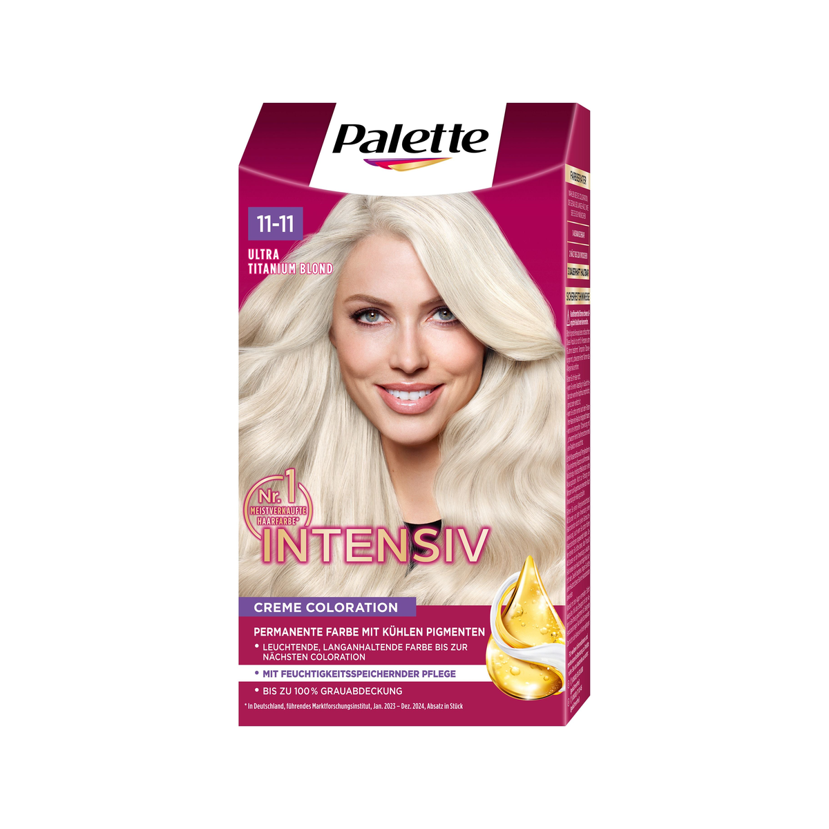Palette Intensiv Creme Coloration Titanium Blond 11-11