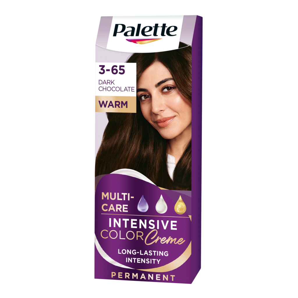 Palette Intensiv Creme Coloration Schokobraun 3-65/750